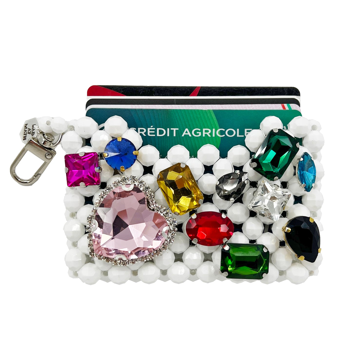 THE WHITE CLEOPATRA CARDHOLDER
