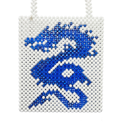 MOTHER OF DRAGON BEADED TOTE BAG